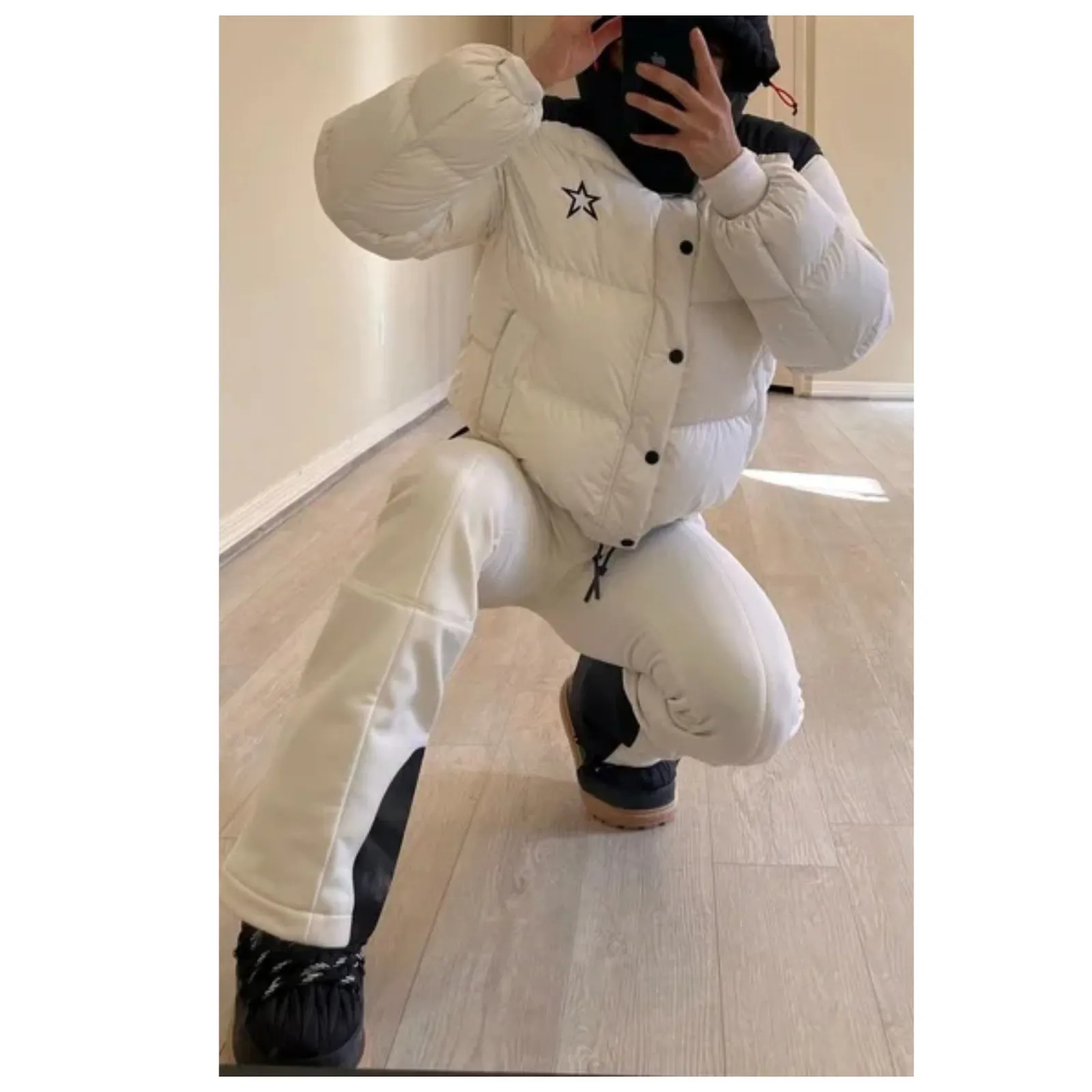 NWT Perfect Moment Puffer Ski Parka Jacket Size XL White - Image 14