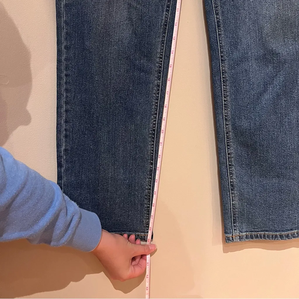 On 34th Straight Leg Jeans Size 10/30 Blue - Image 5