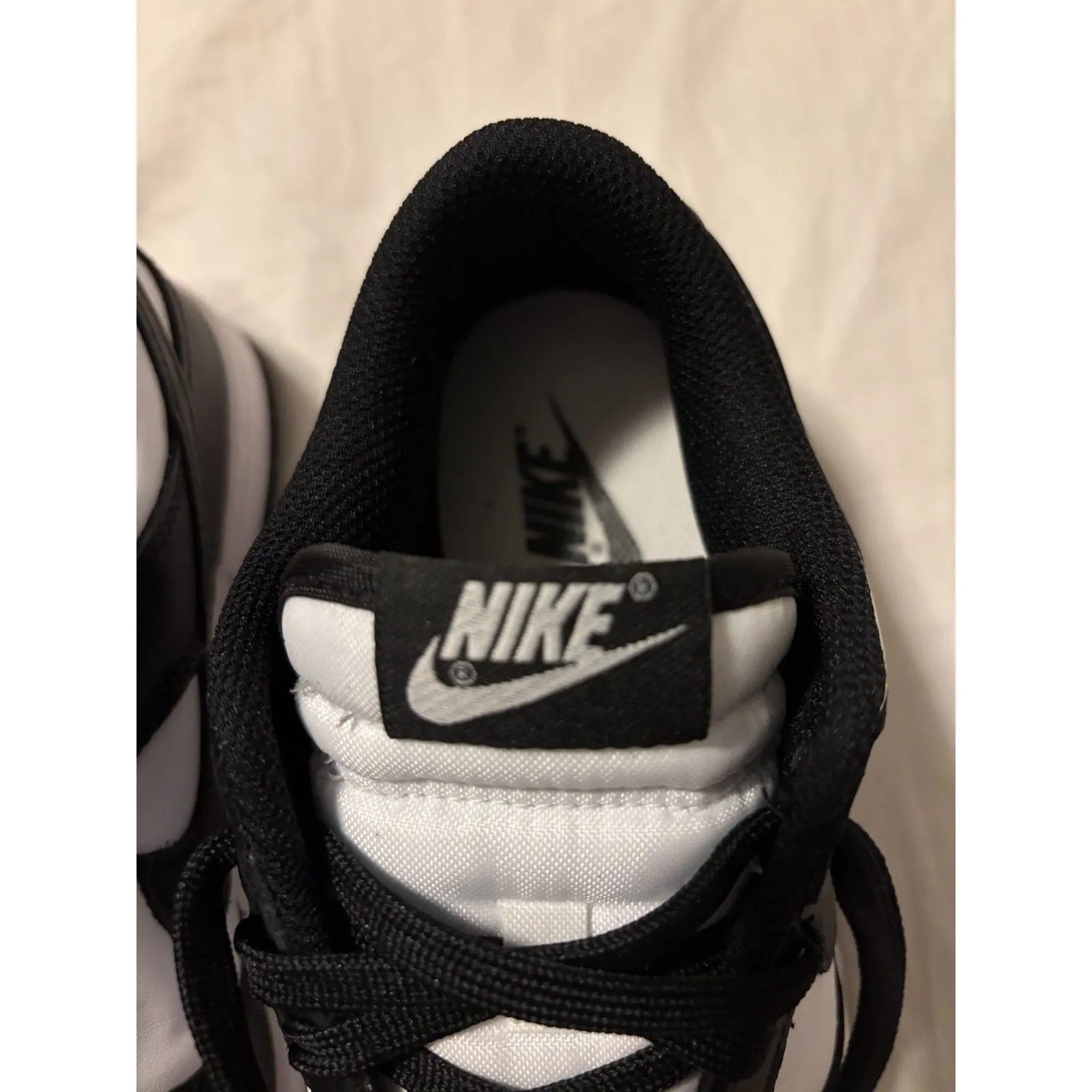 Nike Dunk Low Retro Panda OG Sneakers Women's 6.5, Men's 5, New In Box - Image 12