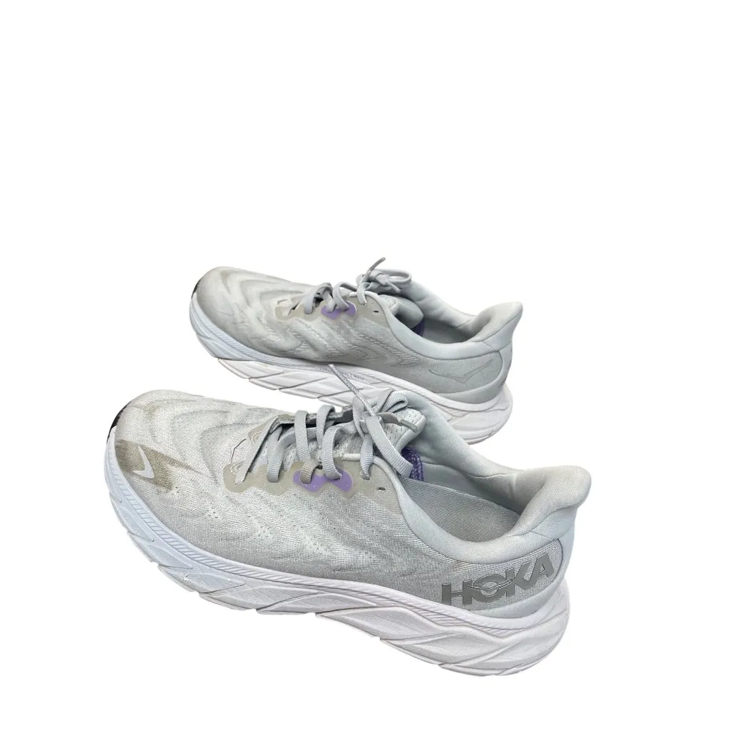 Hoka Arahi 6 Womans Mint Green White Run Walk Sneakers Sz 7.5B SKU 9548 - Image 4
