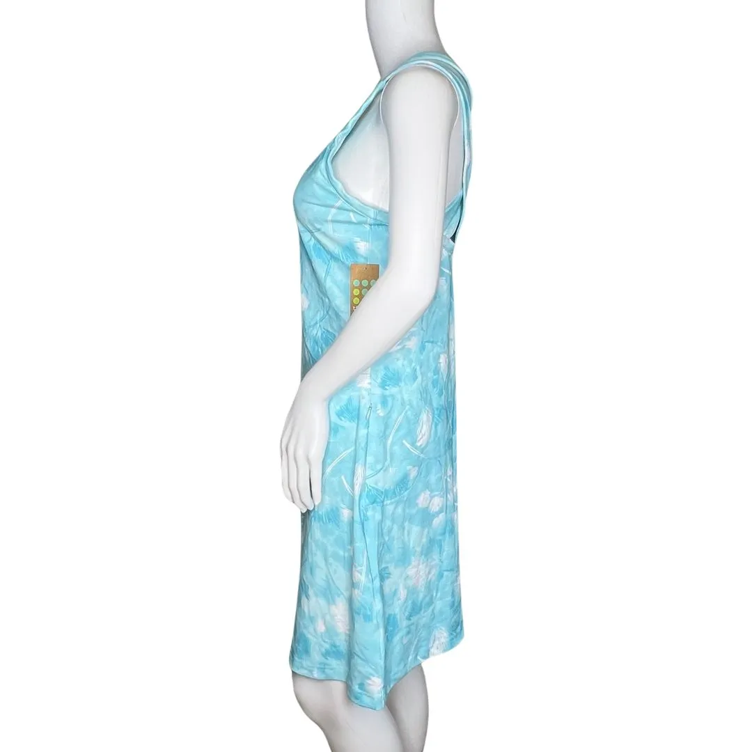 Title Nine Dress Womens Small Circue De La Vie Blue Sugar Pine Dress Athleisure - Image 4