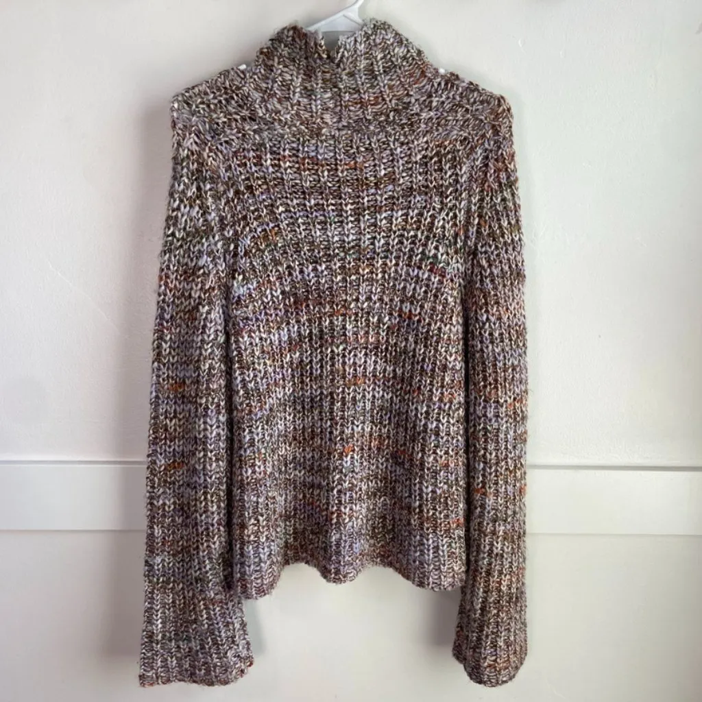 NWOT rag & bone Purple Multi Daphne Turtleneck Sweater - Image 9