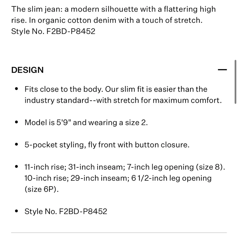 Eileen Fisher Organic Cotton Stretch High Waisted Jeans Carbon - Image 4