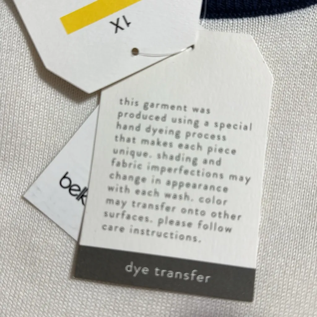 Wonderly women’s plus size 1X flyaway dolman sleeve sweater blue dip hi low NWT - Image 8