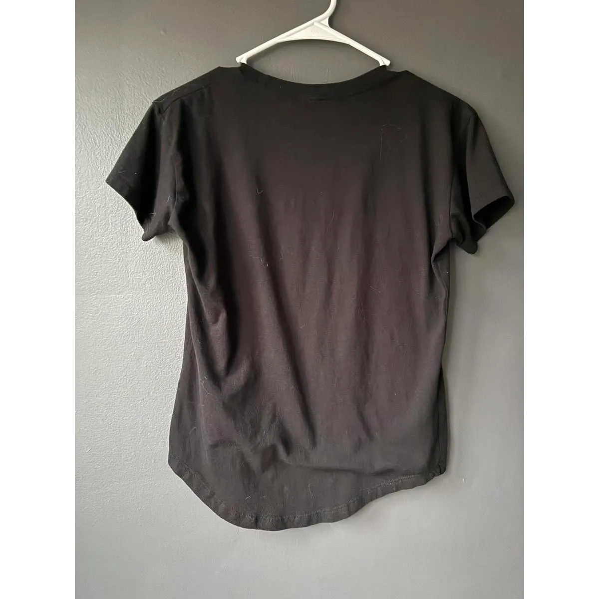 Ariat Women's Black T-Shirt with Italian Flag Logo, Size XS - Image 2