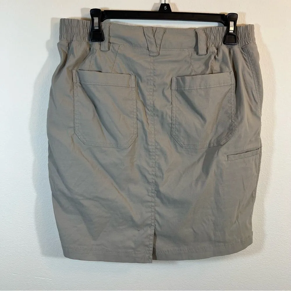 Duluth Trading Co Women’s Khaki Skort 6 Tan - Image 6