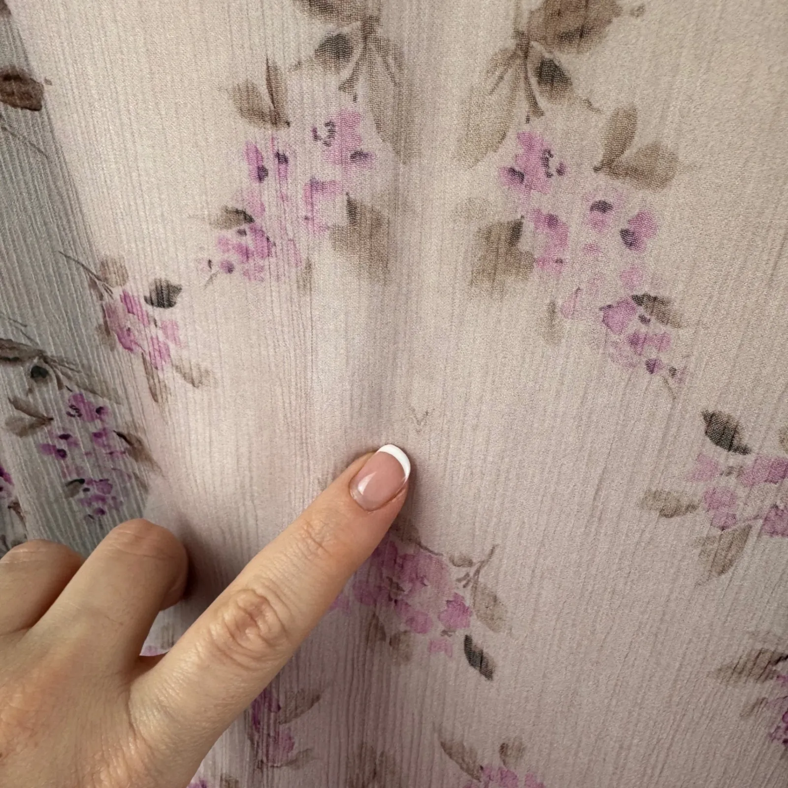 Soft Surroundings Sheer Floral Kimono Cardigan Size S/M Lightweight Fairy Artsy‎ - Image 7