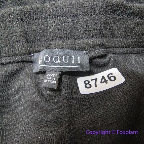 New! Eloquii shimmering‎ jogger pants, women plus size 22/24 - Image 8