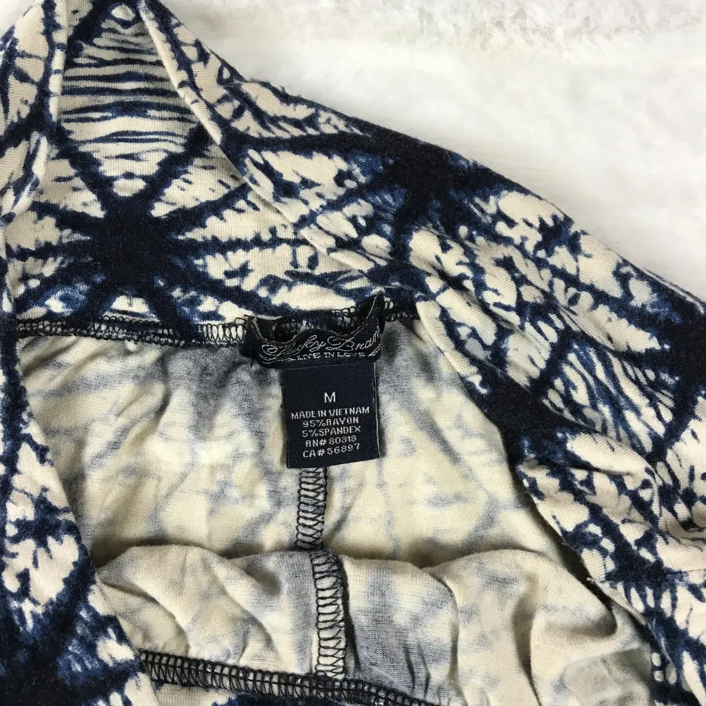 LUCKY BRAND Batik Flare Leg Casual Pants MEDIUM - Image 2