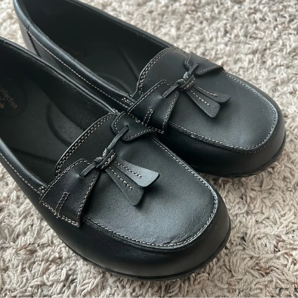 Clark’s Black Women’s Loafers Flats Shoes Size 11 XW  New in Box - Image 8