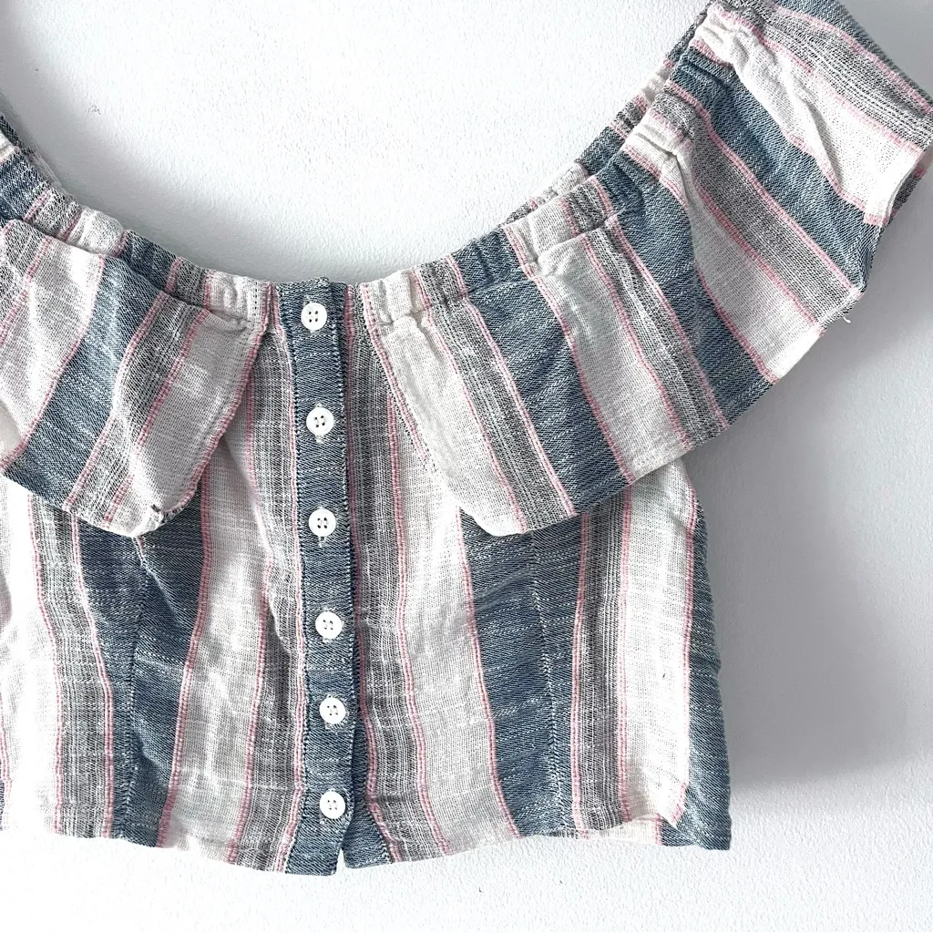 Altar'd State Multicolor Striped Top - Image 2