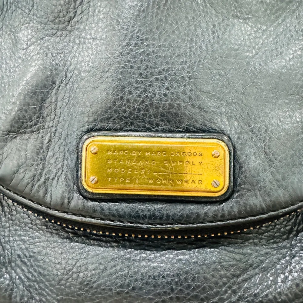 Marc Jacobs Black Leather crossbody Shoulder Bag - Image 7