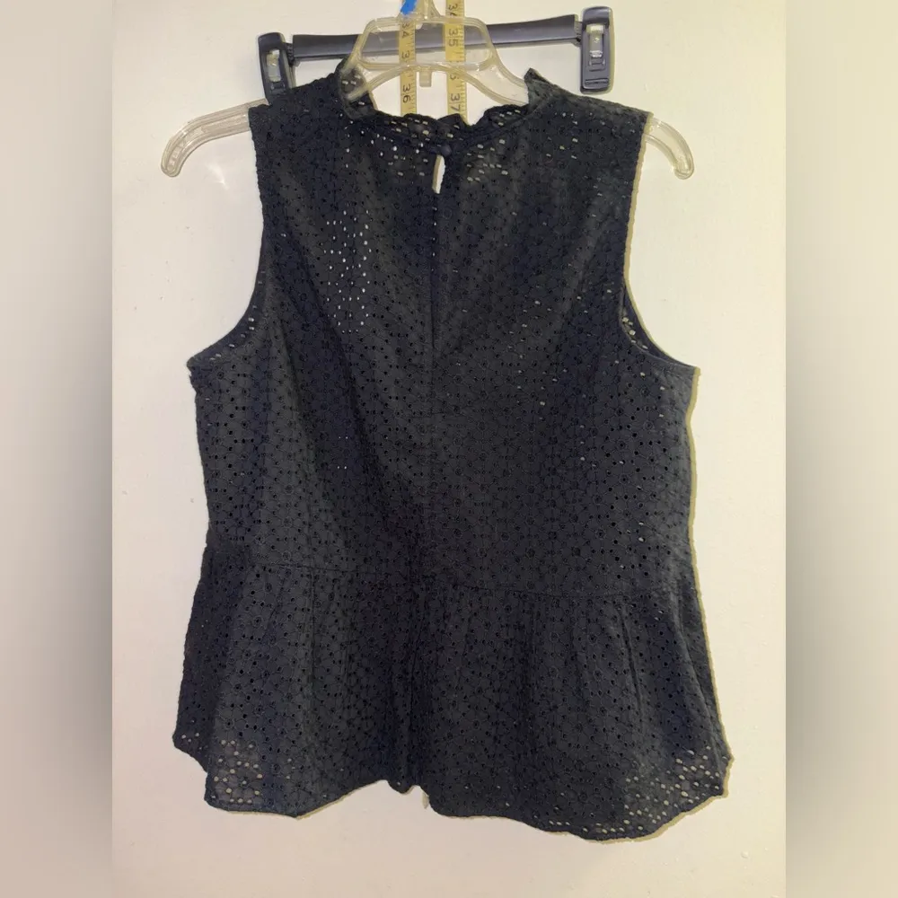 Boden Favorite Knitted Tank Top Black Sleeveless Size US 10 business casual - Image 10
