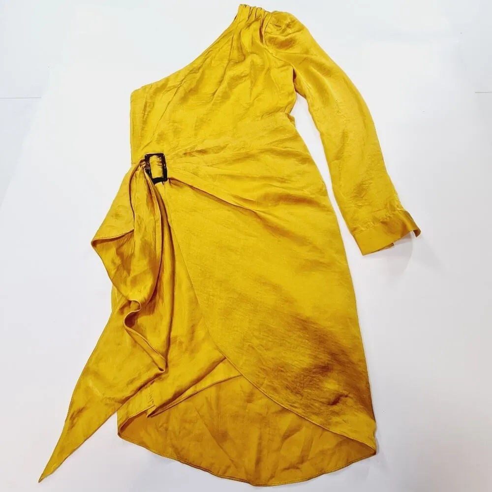 Lovers and Friends Ana Dress in Yellow Small - Image 3