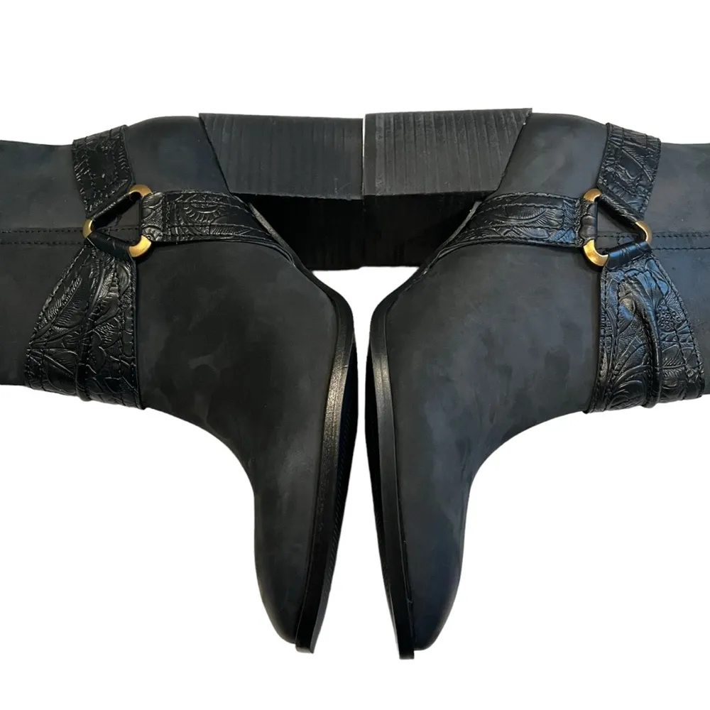 NWOT, Vionic Carnelia Ankle Boots - Black - Water Repellant Leather, Sz 7 - Image 7