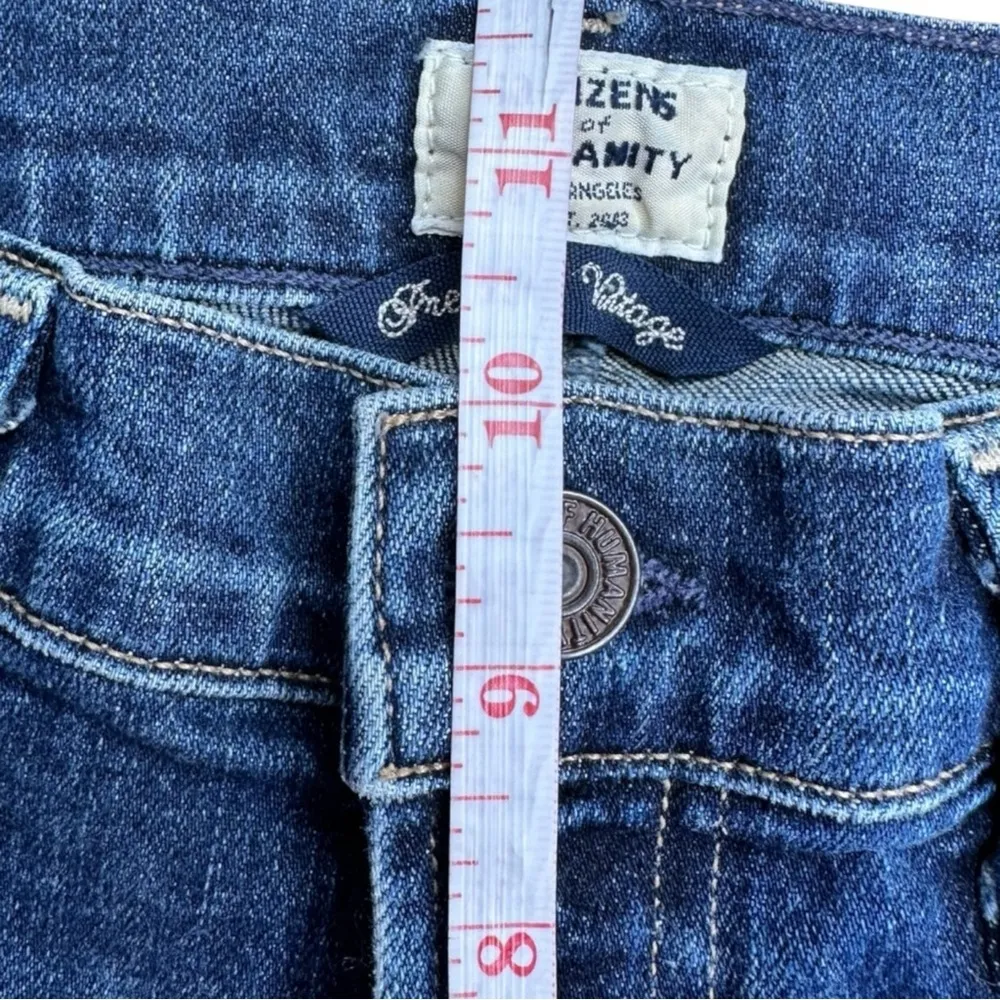 CITIZENS of HUMANITY High Waist Kick Flare Jeans Size 27 - Image 7