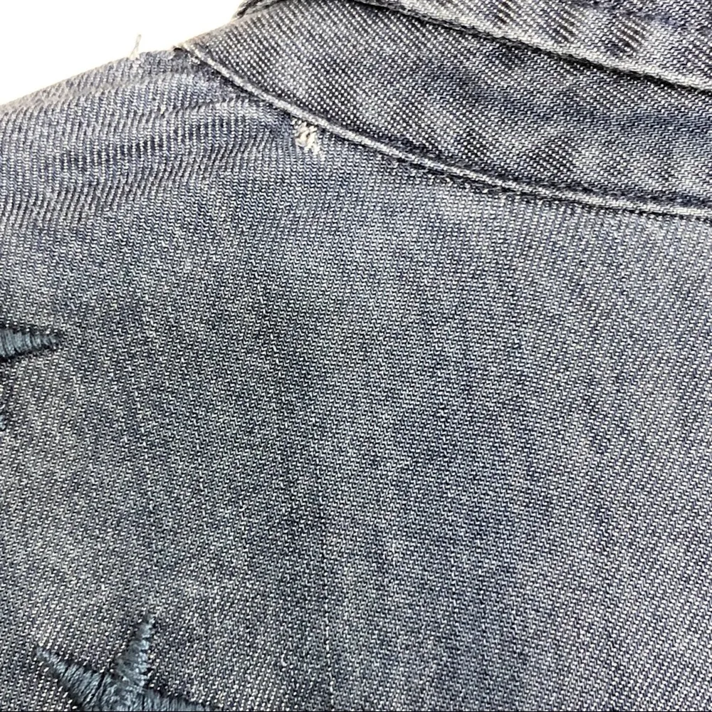 JOHNNY Was Halley Denim star embroidered jumpsuit - Image 9