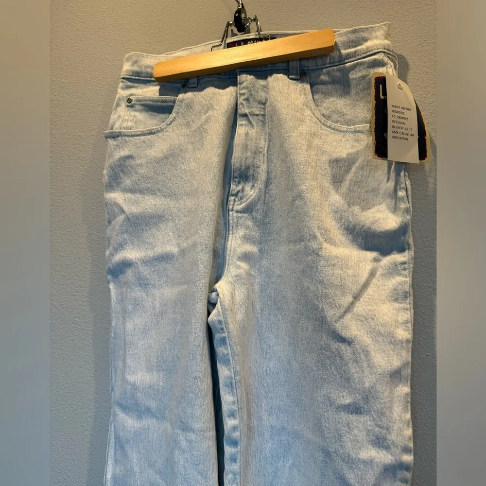 LA Blues NWT Vintage Bareback Jeans |Lightwash |8-10 | Stretch Denim| High Waist - Image 3