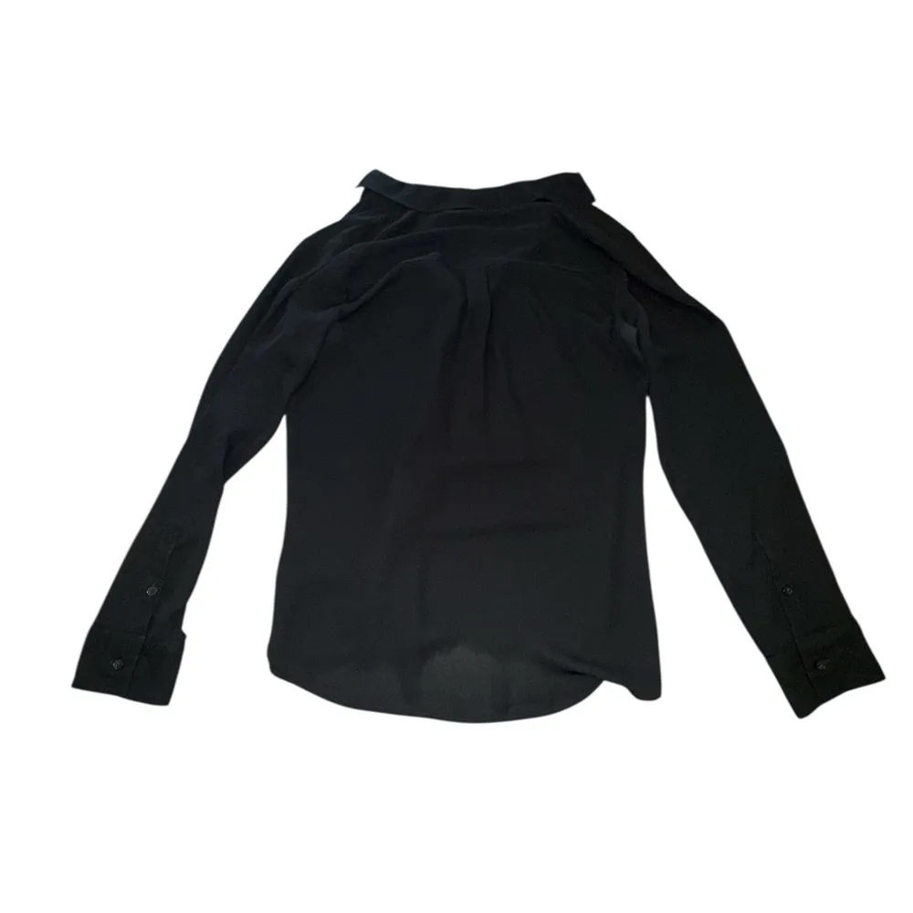 Express Black Fitted Button Down Shirt - Image 6