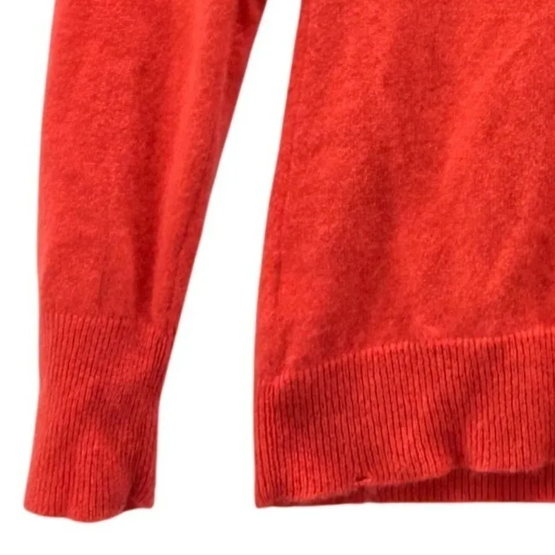 Alex Marie Cashmere Sweater Orange Large - Image 4