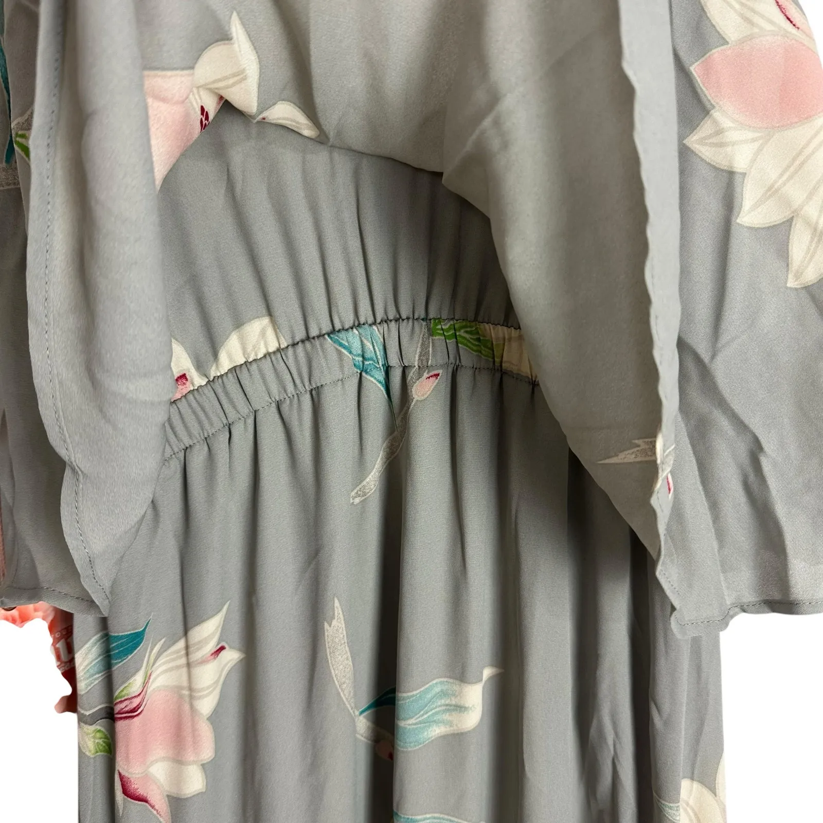 Show Me Your Mumu Caitlin Ruffle Maxi Gown Lily Showers Size Medium NWT - Image 12