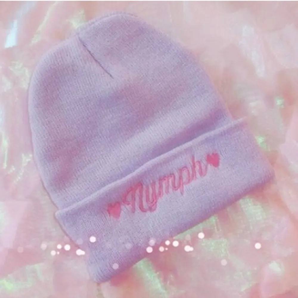 Pastel Lavender Nymph Beanie Purple - Image 3