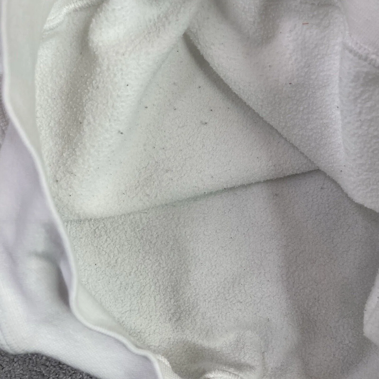 Jerzees Steamboat Vintage Sweatshirt Women’s Large White Crew Neck Cotton USA - Image 4