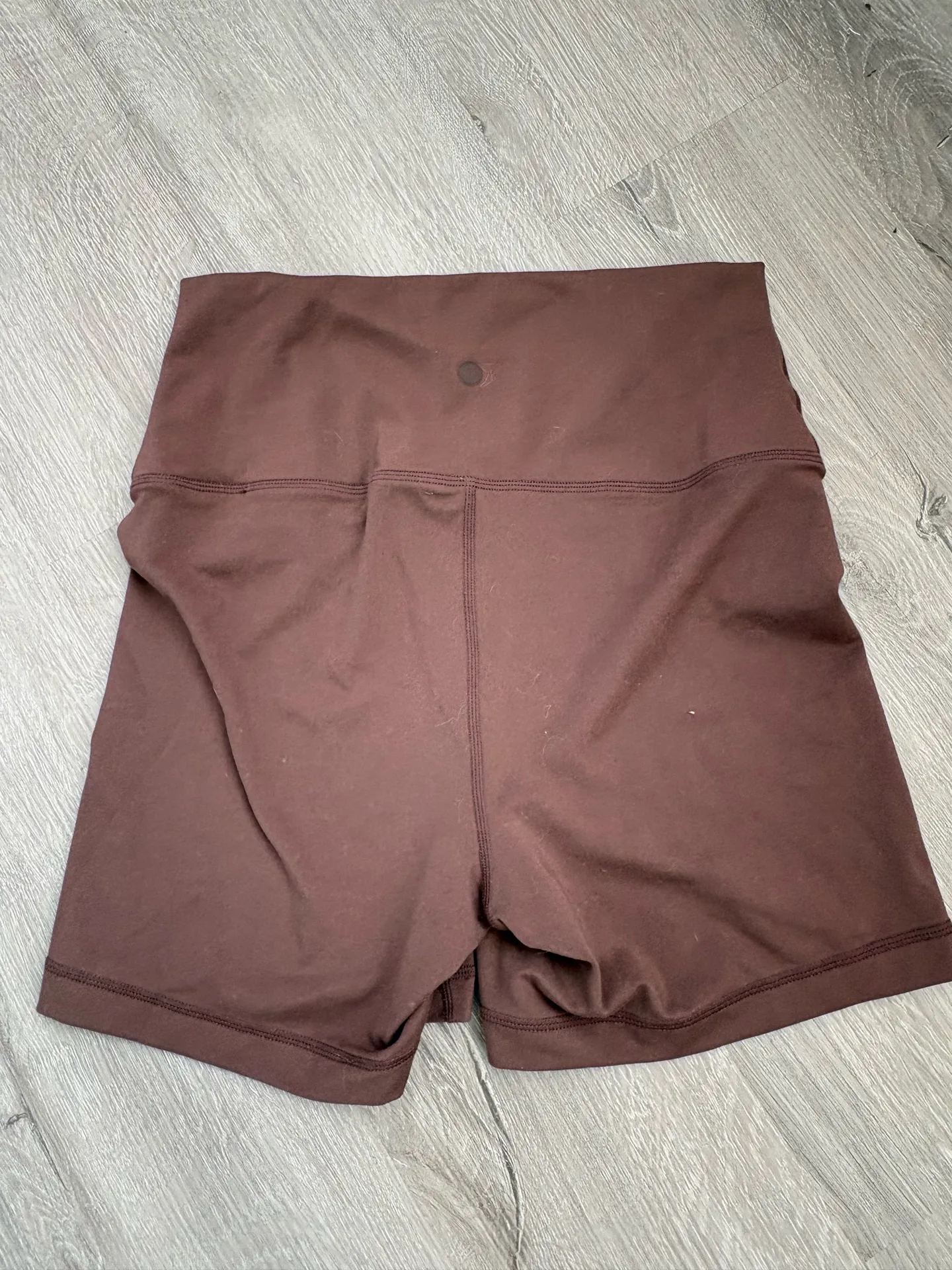 Brown Yogalicious Biker Shorts - Image 3