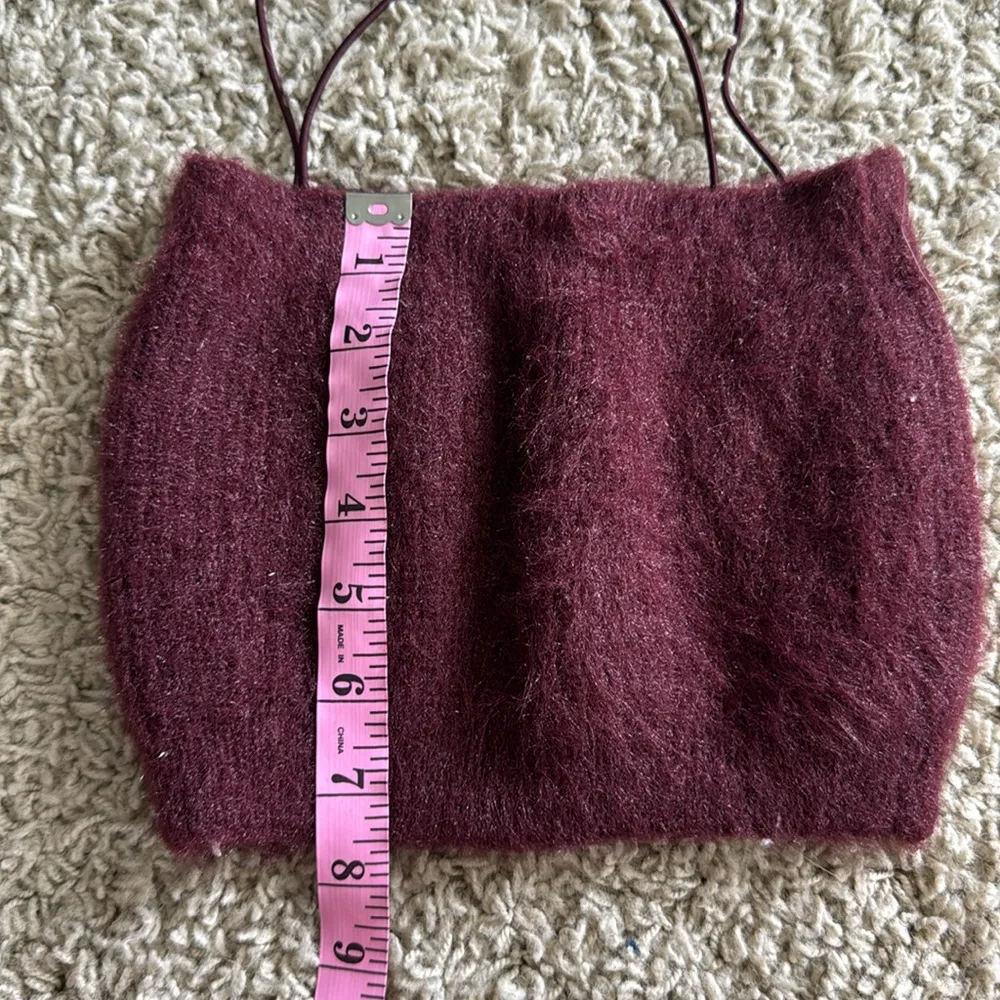 ZARA  Fuzzy Cropped Tank Top - Image 5