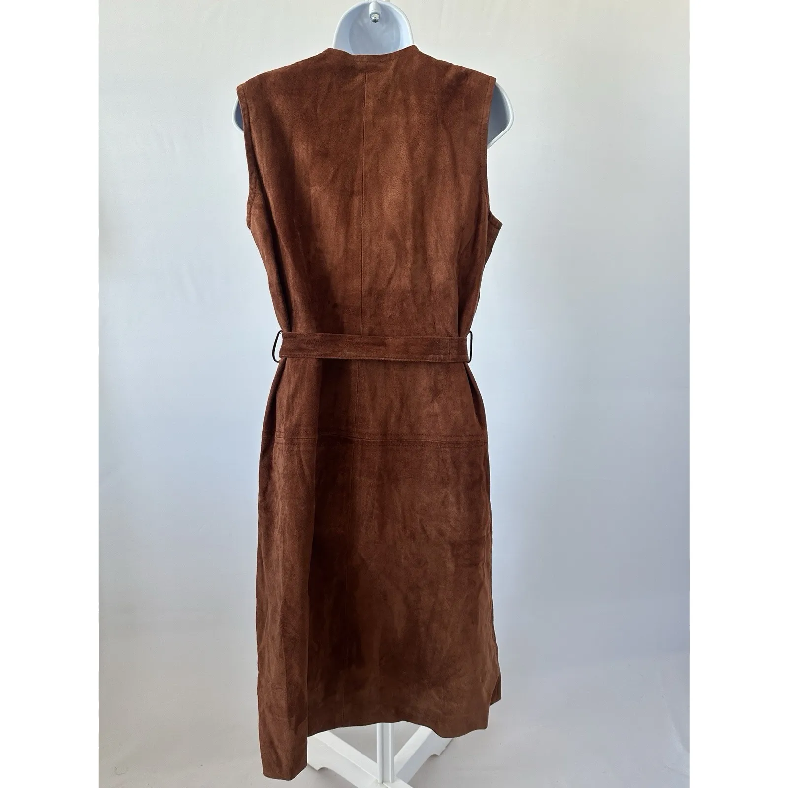 VTG Suede Dress and Cape by Lilli Ann San Francisco, Sz: 6 - Image 5