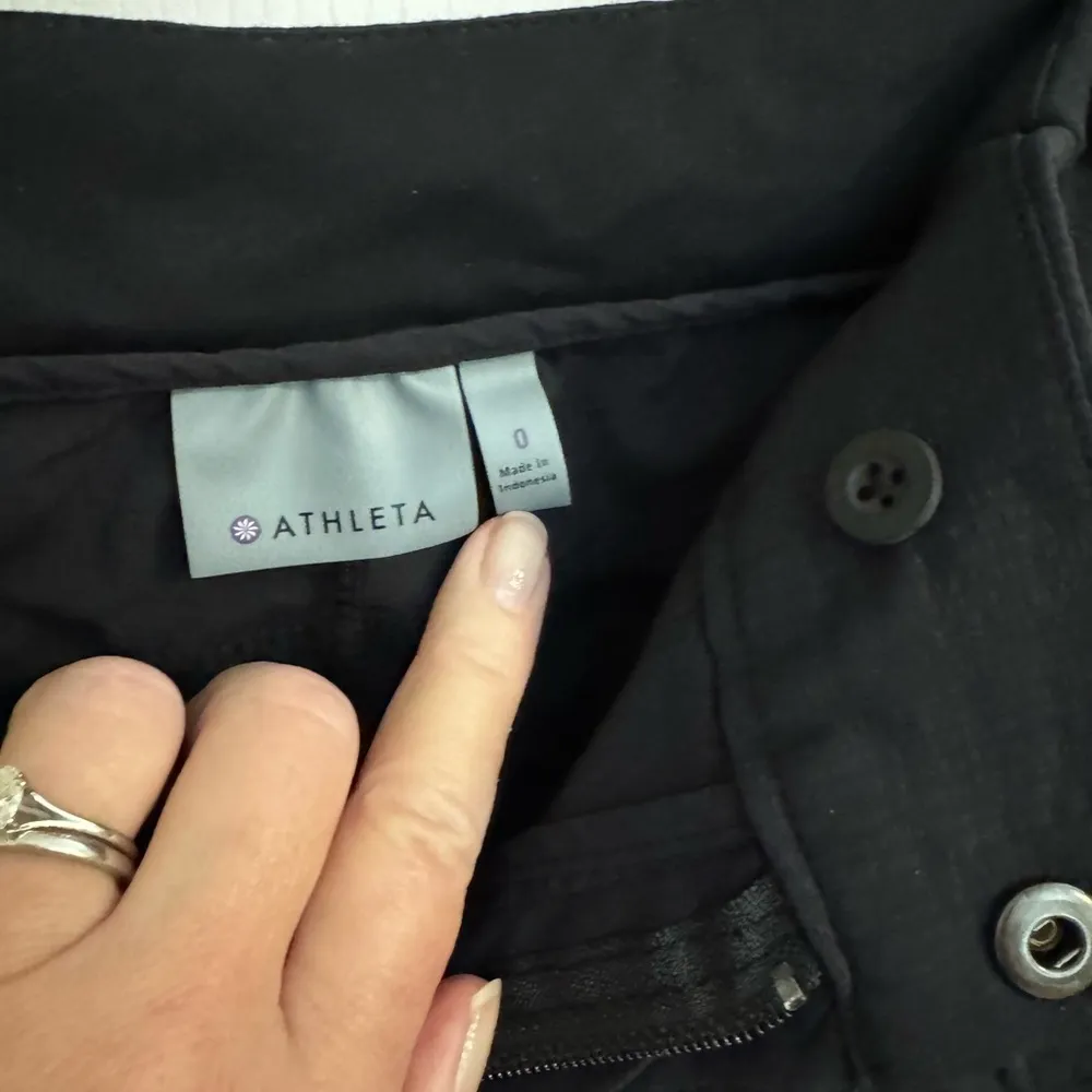 Athleta Trekkie Cropped Hiking Pants Nylon Size 0 - Image 6