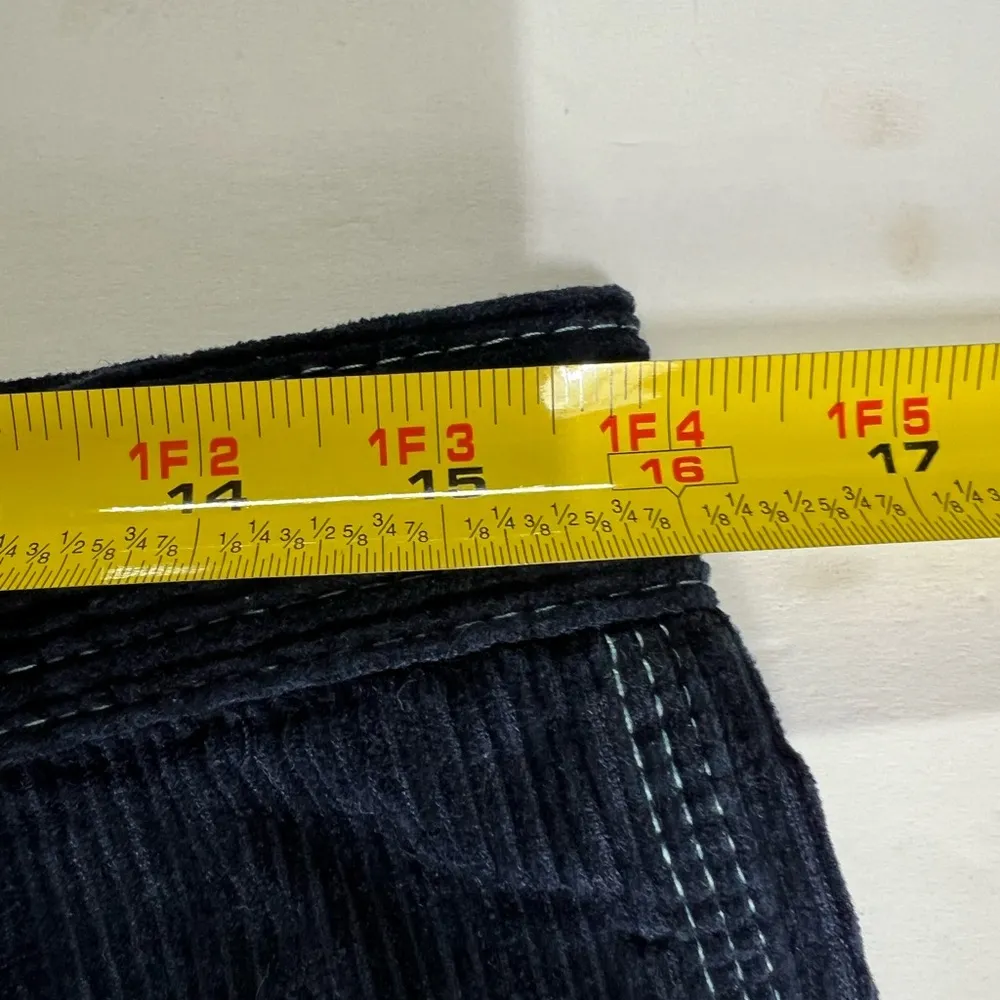 Hempy’s corduroy navy shorts made in USA hemp cotton 11/12 casual vacation Blue Size undefined - Image 7