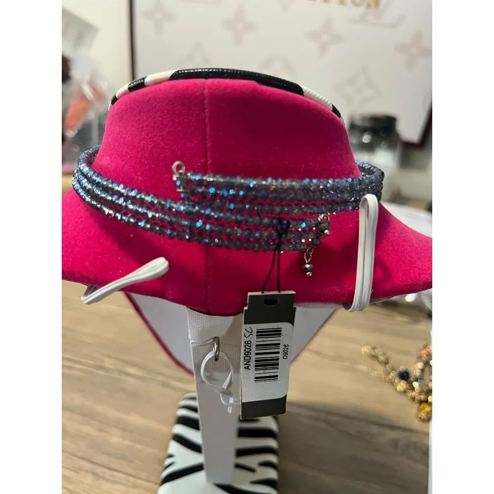 Ali Khan New York Multistrand Sea Blue Crystal Choker Necklace NWT - Image 4