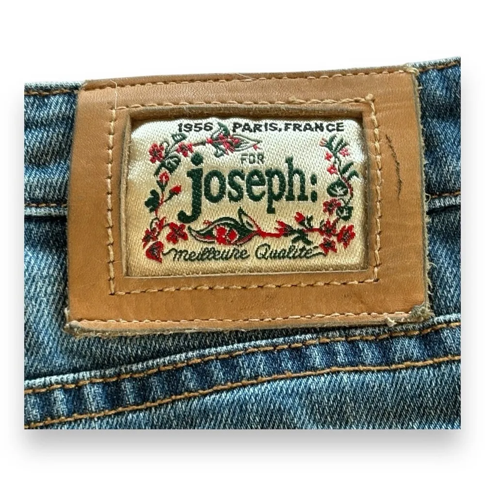 Vintage FOR JOSEPH Women's Bootcut Denim Stretch Blue Jeans Sz 26 Y2K - Image 6