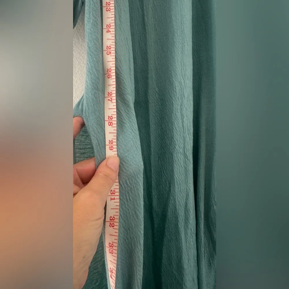 FREE PEOPLE BEACH PRIMROSE MAXI DRESS LOOSE OVERSIZED SIDE SLITS BOHO SIZE XS - Image 10