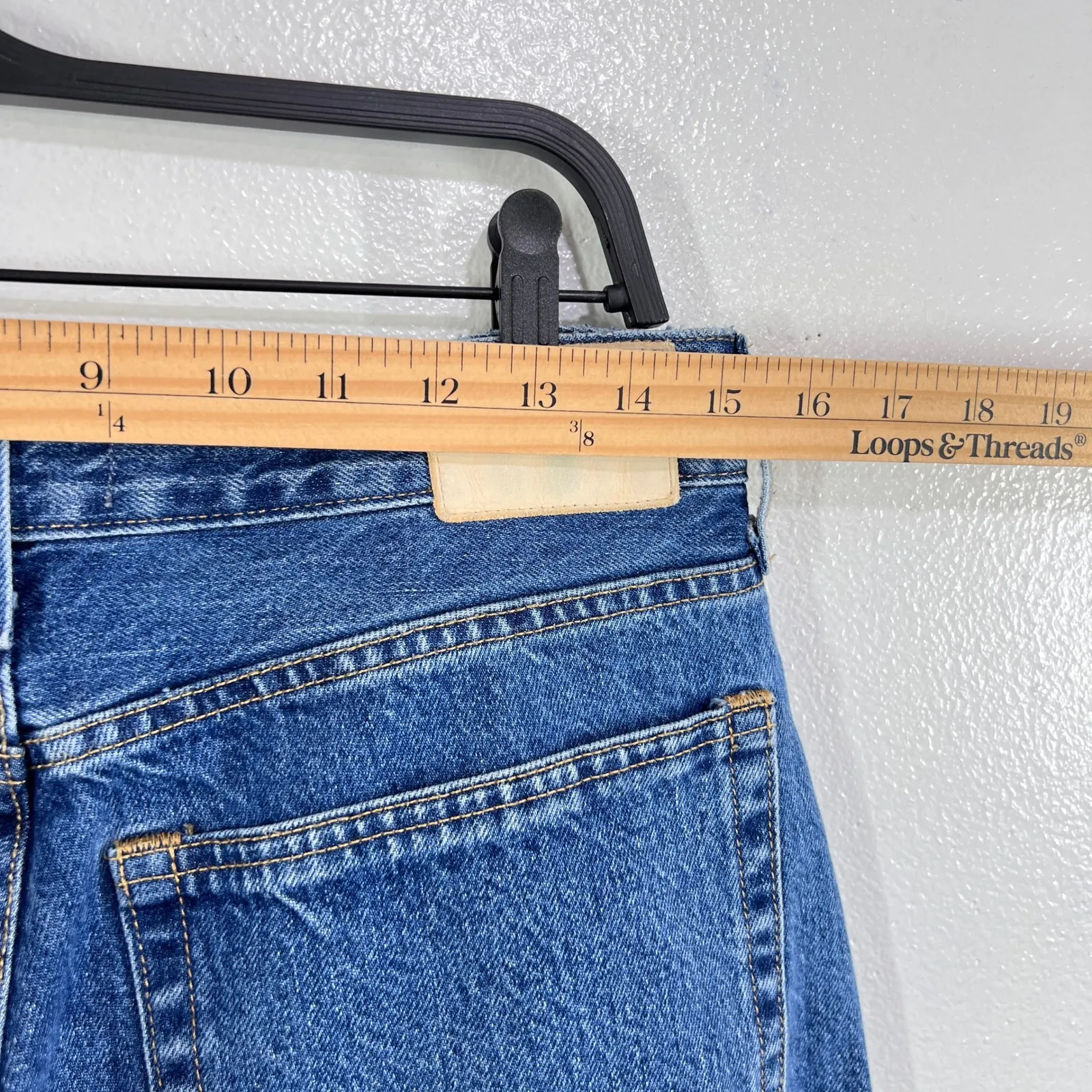 Everlane The Curvy 90s Cheeky Straight Jeans Womens 31R Organic Cotton High Rise - Image 7