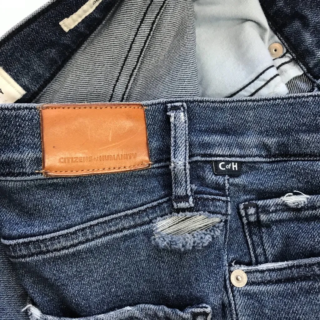 Citizens Of Humanity Olivia Ankle Jeans Women's Size 25 Button Fly‎ FLAWED FAIR - Image 6