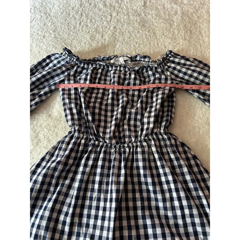Lovers & Friends Blue/White‎ Mini Picnic Dress Size XS - Image 5