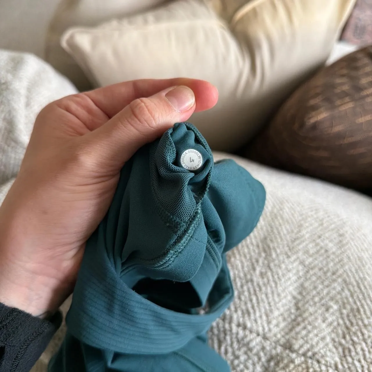 Lululemon Align 25" Ribbed Green Jasper Jumpsuit - Size 4 - Image 5