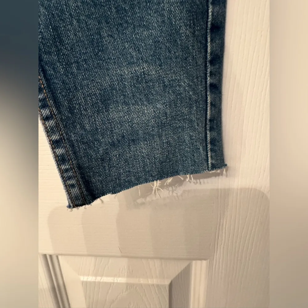 REDONE HIGH RISE STOVE PIPE Women’s Blue Jeans Size 26 - Image 8