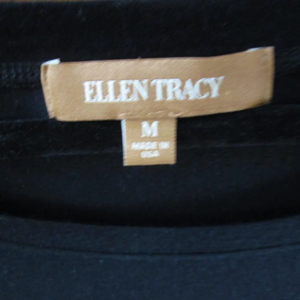 Ellen Tracy Black Tunic T - Size medium - Image 2