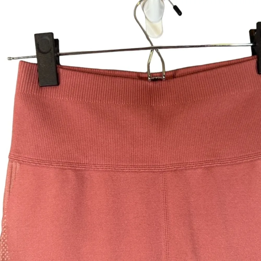 Puma Blush Pink Athletic Running Stretch Full Length Leggings Women Sz S - Image 4