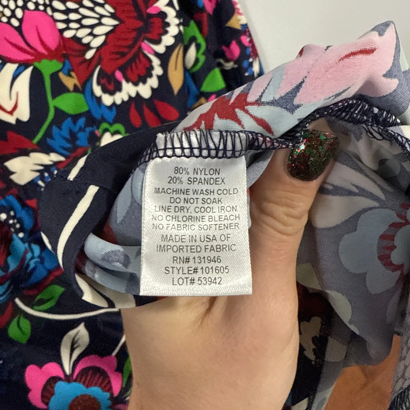 Jude Connally Kerry Dress Floral Print XS Stretch Shift Dress Blue - Image 4