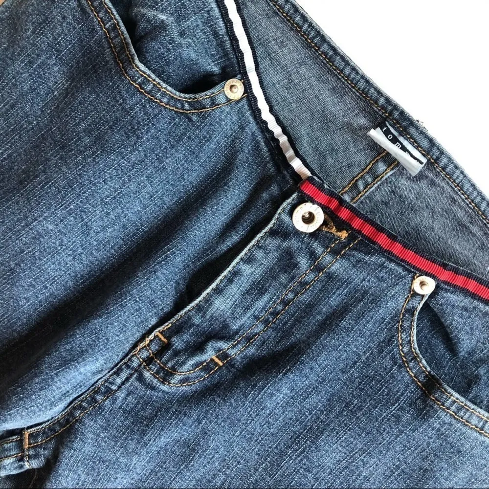 Tommy Hilfiger jeans blue size 5 Denim luy-luy streetwear Y2K vintage - Image 6