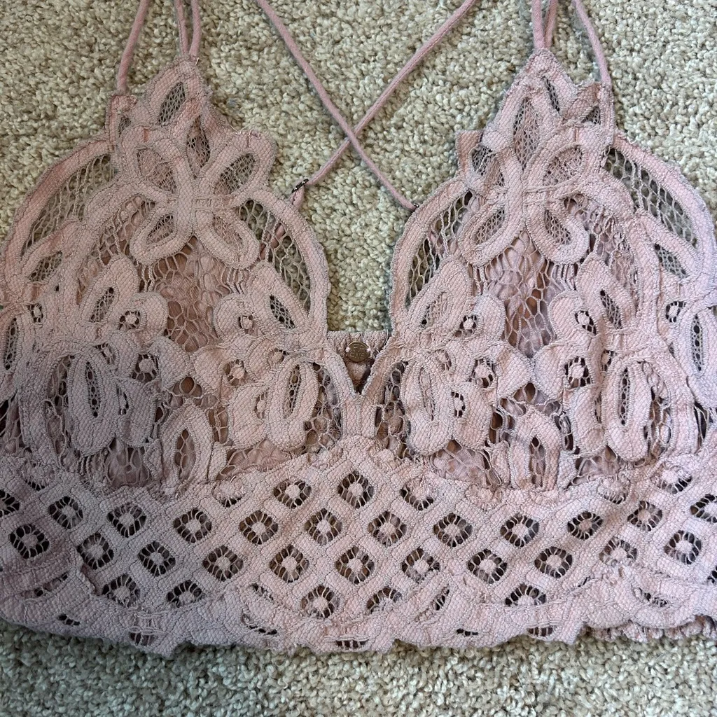 FP One Adella Bralette Size XL Pink - Image 5