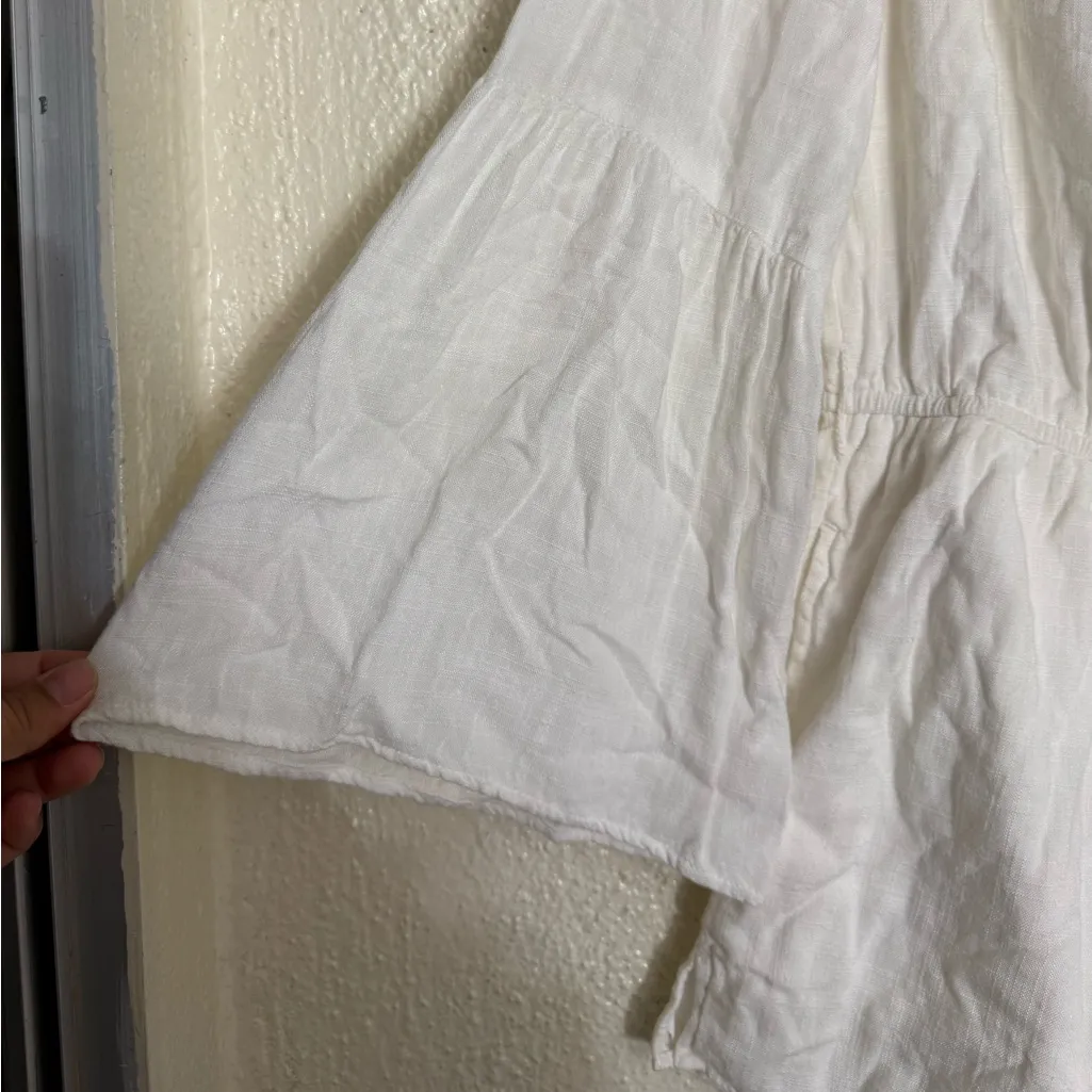 L*Space Miranda Off-Shoulder White Romper size small - Image 5