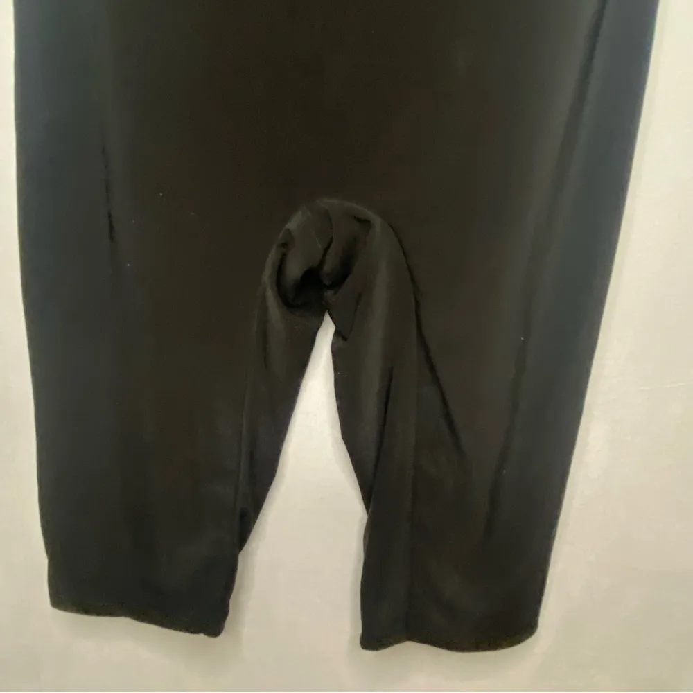 PrettyLittleThing Black Unitard Bodysuit Romper Scoop Neck Tank Shorts S M 4 - Image 4