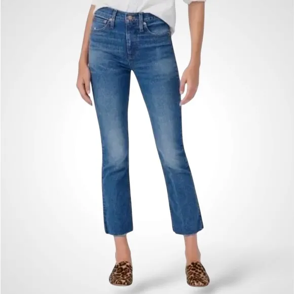 J. Crew Billie Demi Boot Crop Raw Hem Jeans - Image 3