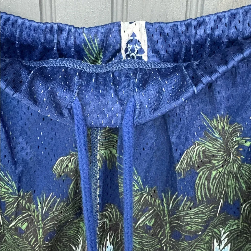 Free People Movement Palm Court Venice Mesh Printed Shorts Large NWT - Image 12