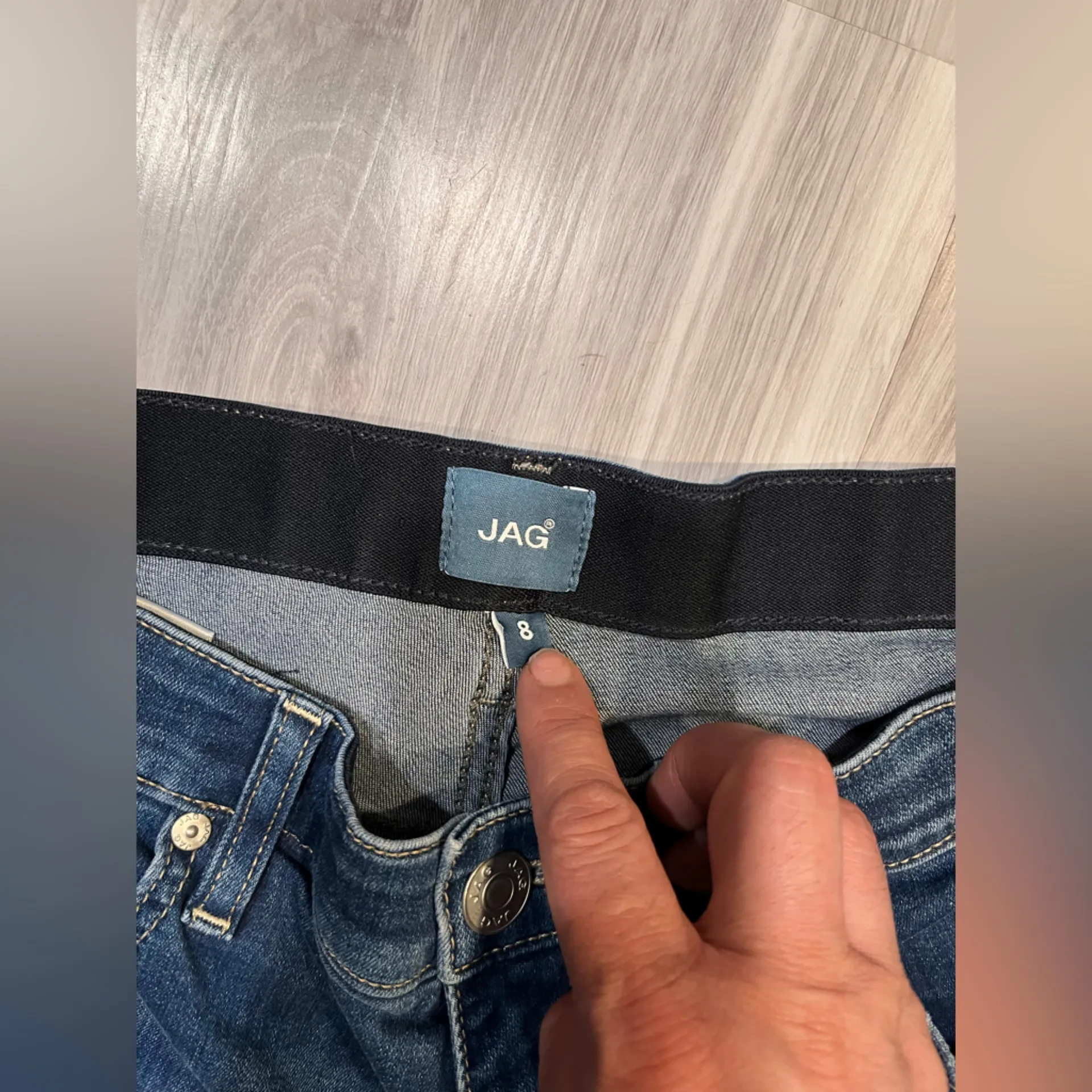 JAG‎ Classic Blue Denim Shorts - Image 3